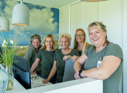 Receptiemedewerkers van Buitenplaats Oudendijke